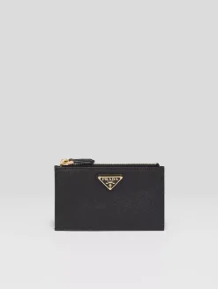 Saffiano Leather Card Holder