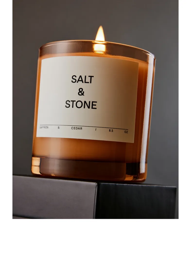 Saffron & Cedar Candle