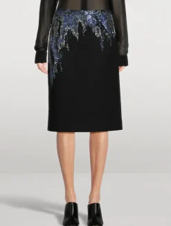 Samba Embellished Midi Skirt