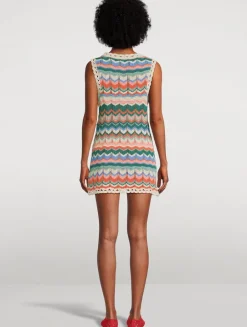 Sandy Mae Crochet Mini Dress