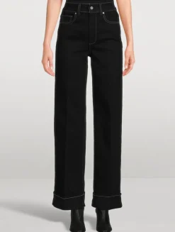 Sasha Wide-Leg Jeans