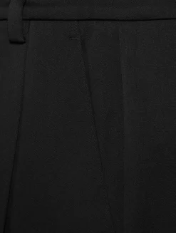 Satin Wide-Leg Trousers