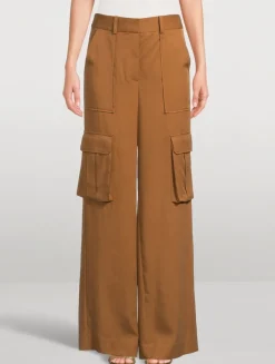 Saul Wide-Leg Cargo Pants