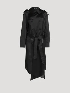Scarf Trench Coat