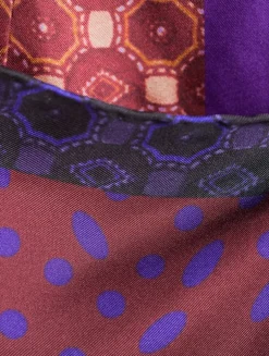 Scarfy Printed Silk Wrap Skirt