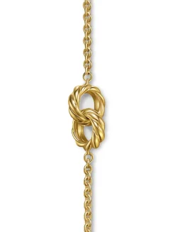 Sculpted Cable Chain Bracelet In 18k Yellow Gold, 8mm