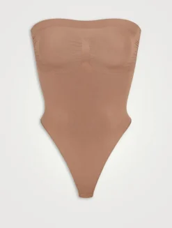 Seamless Sculpt Strapless Thong Bodysuit