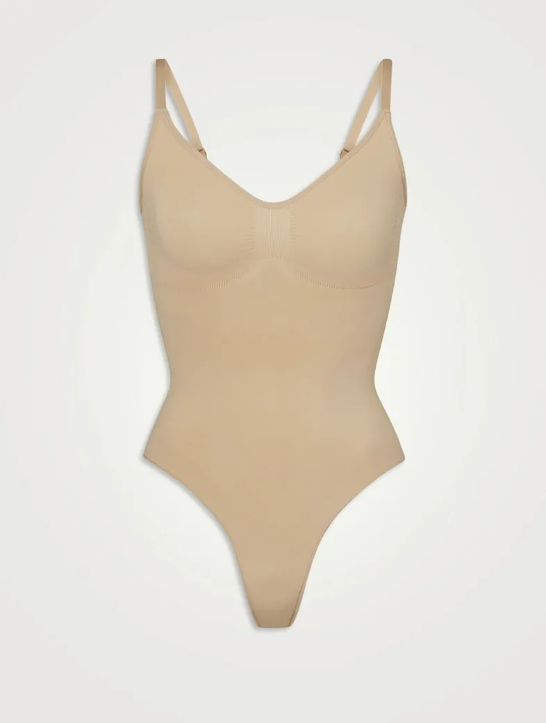 Seamless Sculpt Thong Bodysuit