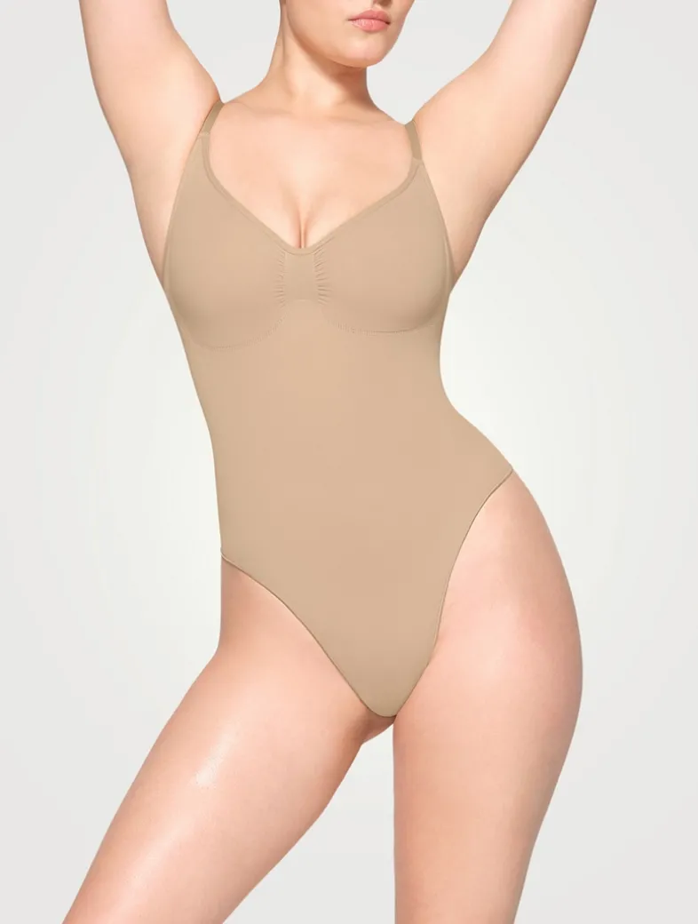 Seamless Sculpt Thong Bodysuit