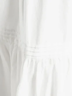 Sebastiane Poplin Midi Skirt