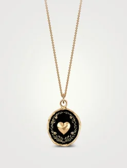 Self-Love 14K Gold Talisman Necklace