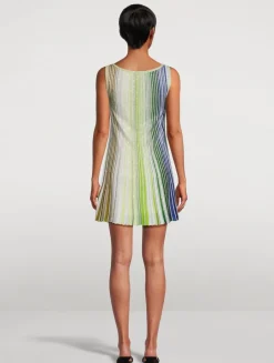 Sequin-Embellished Mini Dress