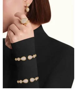 Serpent Bohème Gold Earring With Diamonds