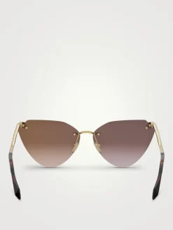 Serpenti Cat Eye Sunglasses