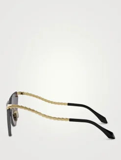 Serpenti Cat Eye Sunglasses