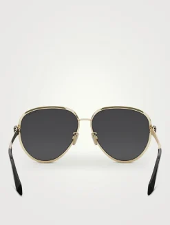 Serpenti Forever Aviator Sunglasses
