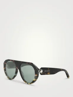 Serpenti Forever Aviator Sunglasses