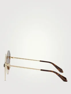 Serpenti Pilot Sunglasses