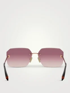 Serpenti Rectangular Sunglasses