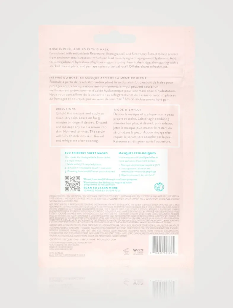 Serve Chilled Rose Mask