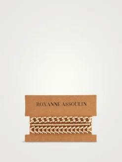 Set Of Three Golden Age Bracelets