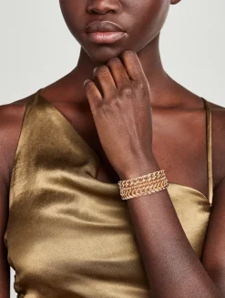 Set Of Three Golden Age Bracelets