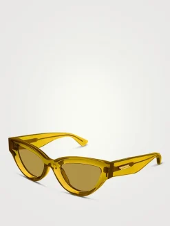 Sharp Cat Eye Sunglasses