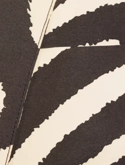 Shawl-Collar Blazer In Zebra Print