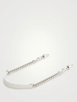 Short Chain Strap Box Calf