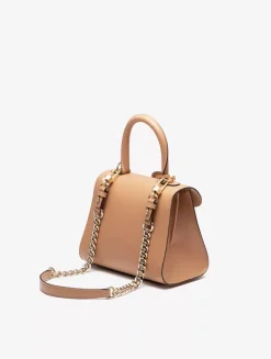 Short Chain Strap Box Calf