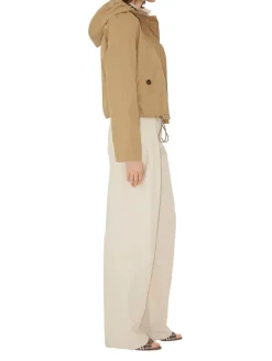 Short Gabardine Parka