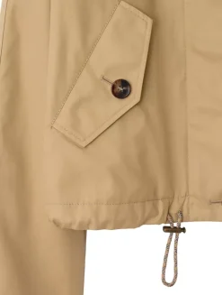 Short Gabardine Parka