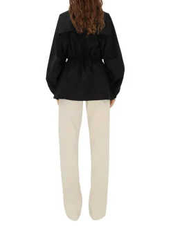 Short Nylon Cotton Parka