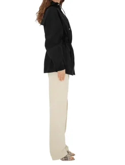 Short Nylon Cotton Parka