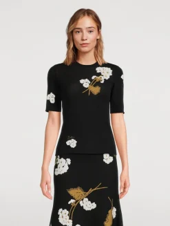 Short-Sleeve Sweater