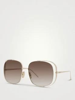 Signature Rectangular Sunglasses