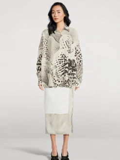 Silene Layered Midi Skirt