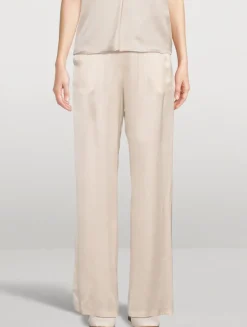 Silk Palazzo Pants