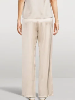 Silk Palazzo Pants