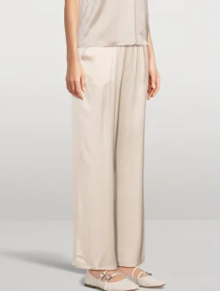 Silk Palazzo Pants