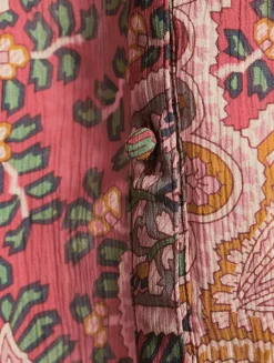 Silk Shirt In Paisley Print