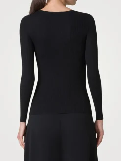 Silk-Cotton Ribbed Long-Sleeve Shirt