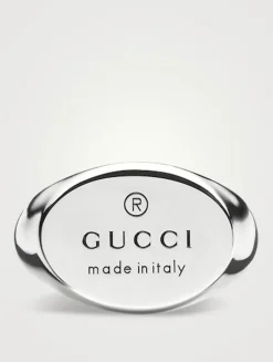 Silver Trademark Ring