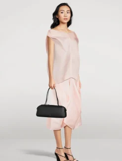 Simona Leather Shoulder Bag