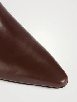 Simone Leather Ankle Boots