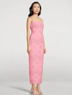 Sinead Laser-Cut Midi Dress