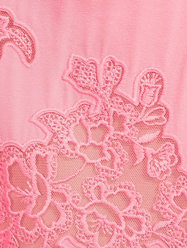 Sinead Laser-Cut Midi Dress