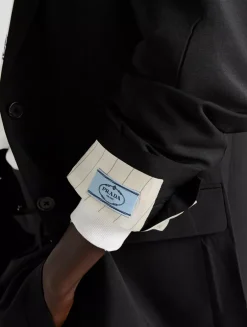 Single-breasted Kid Mohair Jacket