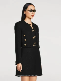 SL M136 Oval YSL Monogram Sunglasses