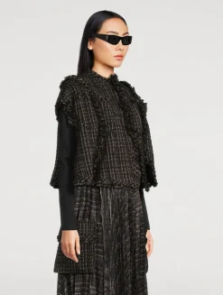 SL M140 YSL Monogram Rectangular Sunglasses